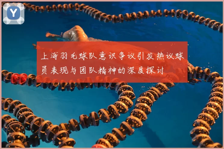 上海羽毛球队意识争议引发热议球员表现与团队精神的深度探讨